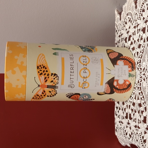 500 Piece Puzzle: Butterflies NIB - Picture 1 of 5